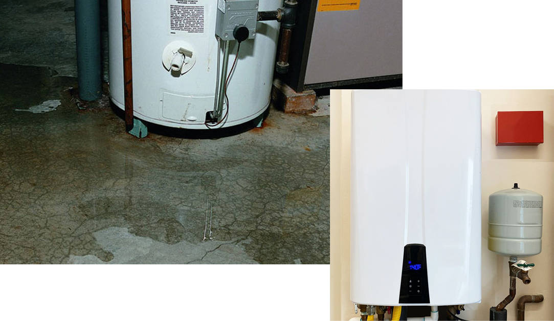 New Water Heater Replacement Image